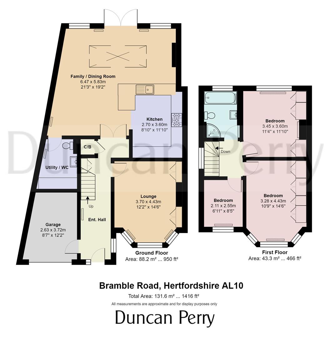 Property details for Bramble Road, Hatfield £675,000 Sold (STC) Vebra